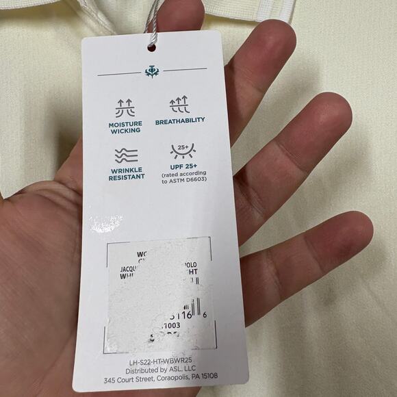 Lady Hagen Womens Size Medium Golf Polo Shirt Yellow Collared Short Sleeves - Picture 7 of 8